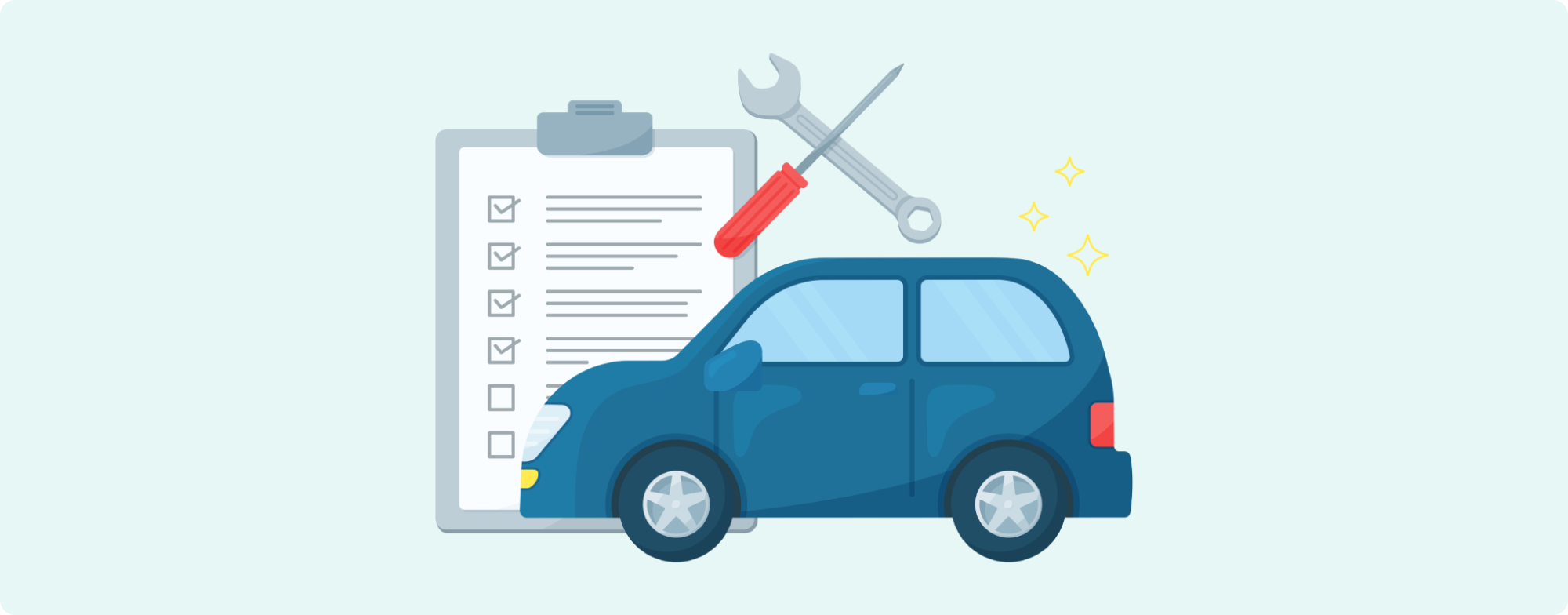 車検の必要書類や基本的な持ち物は5つ。
準備はお早めに！